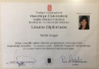 Uzm. Dyt. Seda Kaya Uysal Diyetisyen sertifikası