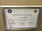 Op. Dr. Oğuz Kılıç Plastik Rekonstrüktif ve Estetik Cerrahi sertifikası
