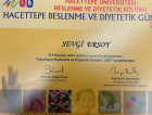 Dyt. Sevgi Ersoy Akça Diyetisyen sertifikası