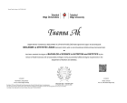 Dyt. Tuanna Ak Diyetisyen sertifikası