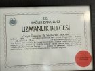Op. Dr. Ahmet Acer Kadın Hastalıkları ve Doğum sertifikası