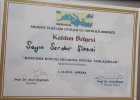 Dil ve Konuşma Terapisti Serdar Sipahi Dil Konuşma Bozuklukları sertifikası