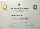 Psk. Dan. Hava Çubuk Psikoloji sertifikası