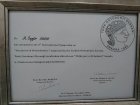 Prof. Dr. M. Özgür Sayın Diş Hekimi sertifikası