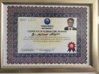 Dr. Mehmet Akgün Medikal Estetik Tıp Doktoru sertifikası