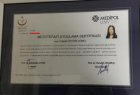 Dr. Betül Öztürk Günel Geleneksel ve Tamamlayıcı Tıp sertifikası