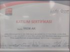 Dt. İrem Ak Diş Hekimi sertifikası