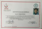 Dr. Yasemin Yılmaz Geleneksel ve Tamamlayıcı Tıp sertifikası