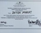 Uzm. Dr. Duygu Murat Çocuk ve Ergen Psikiyatristi sertifikası