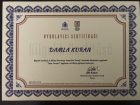 Uzm. Kl. Psk. Damla Kuran Psikoloji sertifikası