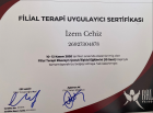 Psk. İzem Cehiz Psikoloji sertifikası