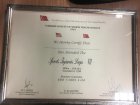 Op. Dr. Çetin Köstekci Ortopedi ve Travmatoloji sertifikası