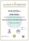 Uzm. Kl. Psk. Deniz Akıncı Psikoloji sertifikası