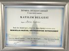 Uzm. Dt. Berna Özel Diş Hekimi sertifikası