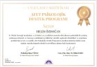 Psk. Melis Özdoğan Psikoloji sertifikası