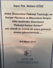 Psk. Meltem Aydoğan Psikoloji sertifikası