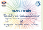 Dil ve Konuşma Terapisti Cansu Tekin Dil Konuşma Bozuklukları sertifikası