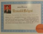 Op. Dr. Ahmet Fatih Öğüç Kadın Hastalıkları ve Doğum sertifikası