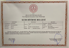 Dr. Nurullah Doster Medikal Estetik Tıp Doktoru sertifikası