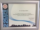 Dr. Dt. Ayşe Gökçen Sargın Durakoğlu Diş Hekimi sertifikası