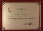 Op. Dr. İrem Güler Özgür Kadın Hastalıkları ve Doğum sertifikası