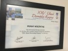 Uzm. Dr. Murat Küçüktaş Dermatoloji sertifikası