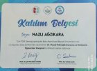 Psk. Dan. Nazlı Ağzıkara Psikoloji sertifikası