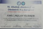 Op. Dr. Emel Arslan Yıldırım Kadın Hastalıkları ve Doğum sertifikası
