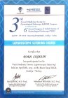 Doç. Dr. Bora Coskun Kadın Hastalıkları ve Doğum sertifikası