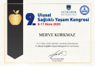 Uzm. Dyt. Merve Korkmaz Diyetisyen sertifikası