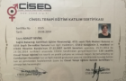 Kln. Psk. Bil. Uzm. Adalet Sevim Psikoloji sertifikası