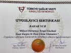 Uzm. Kl. Psk. Bahar Nur Psikoloji sertifikası