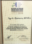 Op. Dr. Alpkorkuttaş Arifoğlu Ortopedi ve Travmatoloji sertifikası