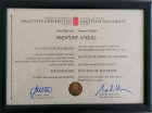 Dr. Mehtap Uysal Pratisyen Hekimlik sertifikası