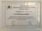 Op. Dr. Mehmet Can Şakı Plastik Rekonstrüktif ve Estetik Cerrahi sertifikası