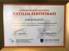 Uzm. Dyt. Ayşenur Şahin Bilgin Diyetisyen sertifikası