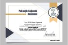 Uzm. Kl. Psk. Gülcihan Agaeva Psikoloji sertifikası