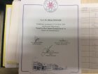 Doç. Dr. Bülent Özdemir Ortopedi ve Travmatoloji sertifikası