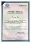 Uzm. Kl. Psk. Erkam Ünal Psikoloji sertifikası