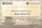 Uzm. Dr. Melis Mosavi Dermatoloji sertifikası