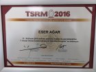 Dr. Öğr. Üyesi Eser Ağar Kadın Hastalıkları ve Doğum sertifikası