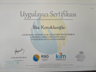 Psk. İlke Korukluoğlu İnal Psikoloji sertifikası