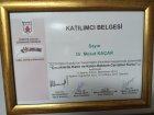 Op. Dr. Mesut Kaçar Çocuk Cerrahisi sertifikası