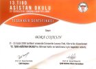 Doç. Dr. Bora Coskun Kadın Hastalıkları ve Doğum sertifikası
