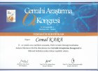 Doç. Dr. Cemal Kara Genel Cerrahi sertifikası