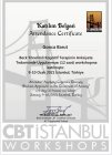 Uzm. Kl. Psk. Gonca Barut Psikoloji sertifikası