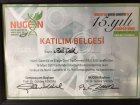 Dyt. Aslı Çelik Diyetisyen sertifikası