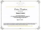 Doç. Dr. Hasan Erdem Genel Cerrahi sertifikası