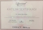 Op. Dr. Hatice Aktan Kadın Hastalıkları ve Doğum sertifikası