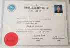 Prof. Dr. Şerife Nur Ulusan Radyoloji sertifikası